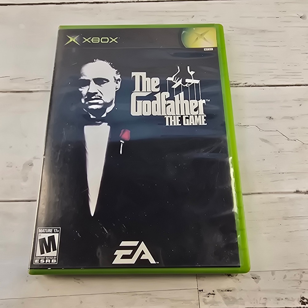 The Godfather The Game Microsoft Xbox 2006 EA Action Crime CIB Black Hand